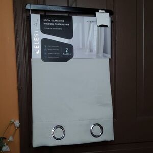 Celestial 2 Panels Room Darkening 4in1 Technology Off White Curtains